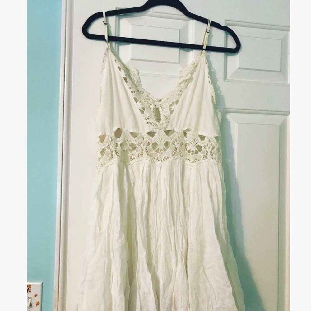 White Free People Summer Dress